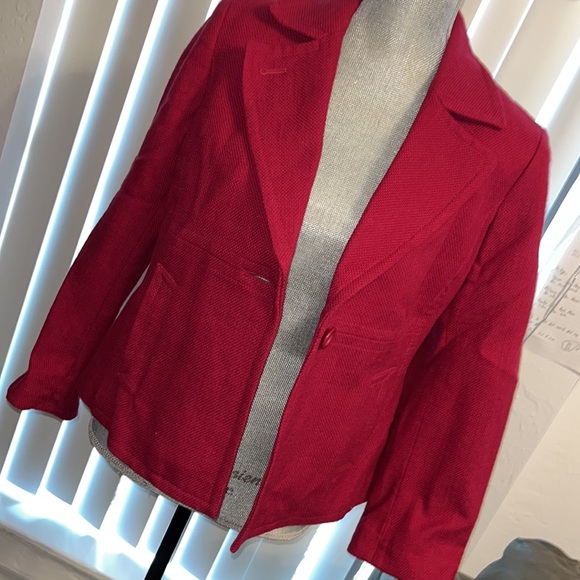 Talbots Red Jacket - Picture 2 of 5